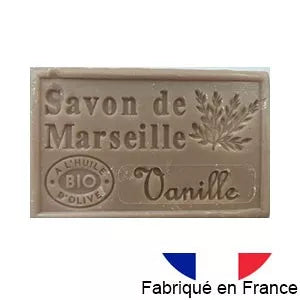 Savon de Marseille à l'huile d'olive BIO - parfum Vanille