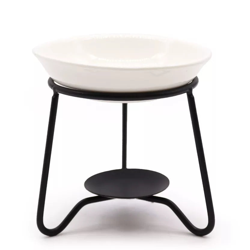 Brûleur simple en céramique et métal