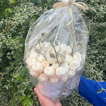 Cadeaux invités bouquet de fleurs