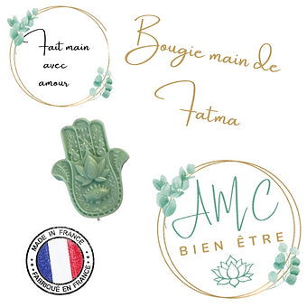 Bougie main de Fatma