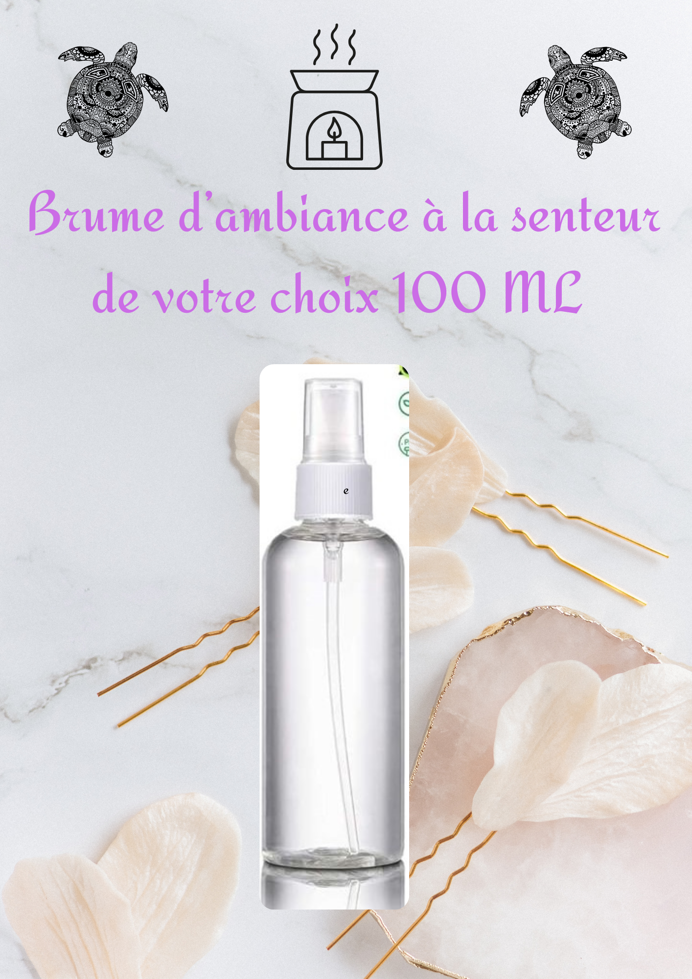 Spray d'ambiance  100 ML