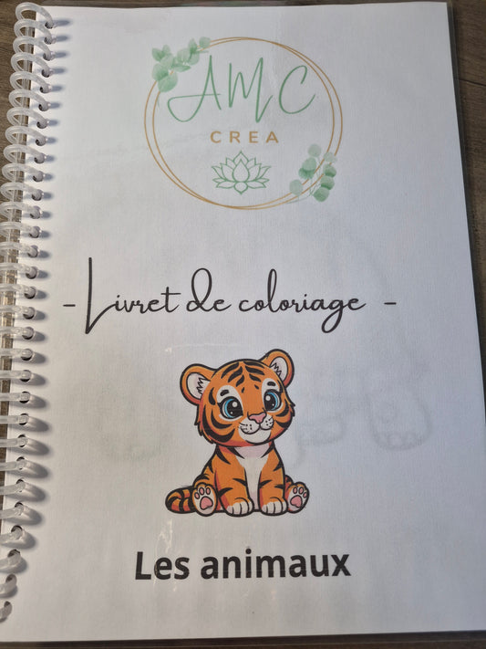 Livret de coloriage Les animaux