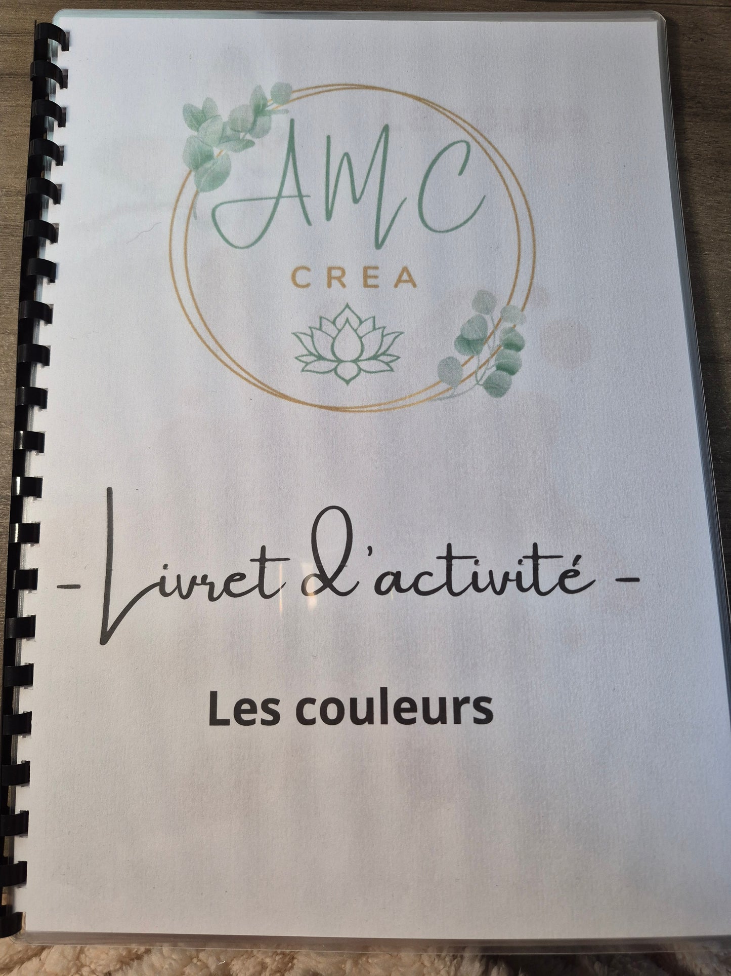 Livret d'activité Les couleurs
