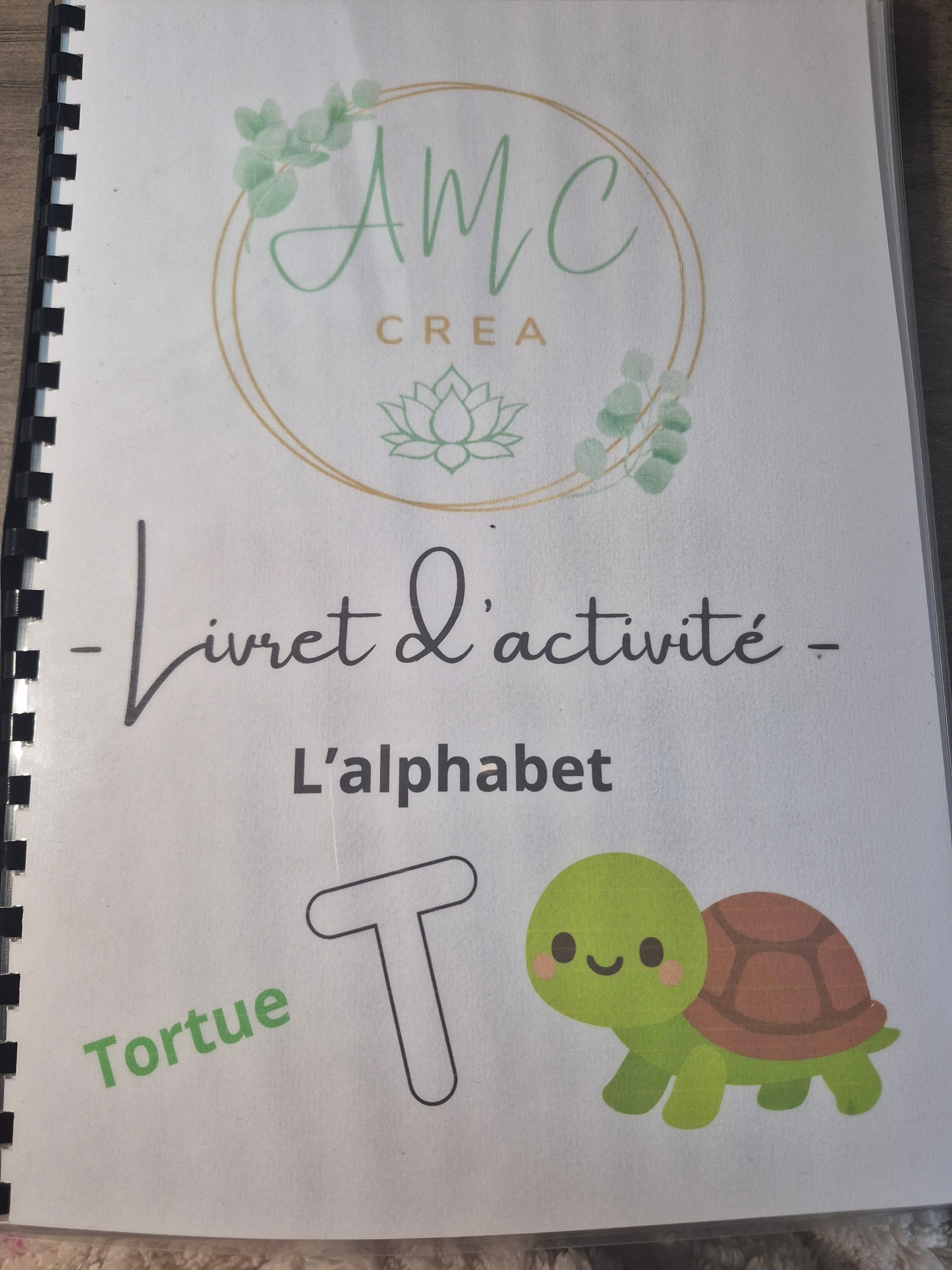 Livret d'activité L'alphabet