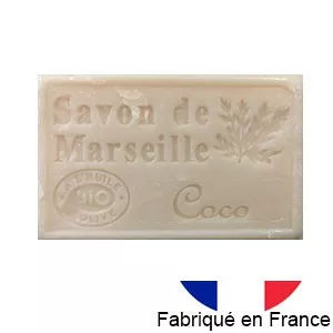 Savon de Marseille à l'huile d'olive BIO - parfum Coco