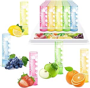 Baumes à Lèvres Transparents  Saveurs Fruitées