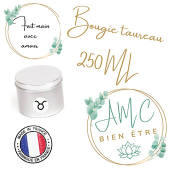 Bougie taureau 250 ML