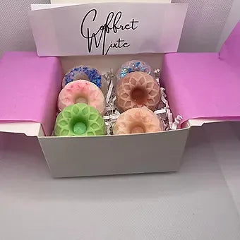 Coffret 6 fondants dont 1 offert senteurs mixtes