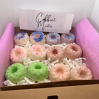 Coffret 12 fondants dont 1 offert senteurs mixte