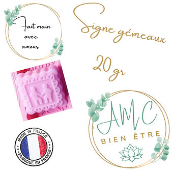 Fondant parfumé 20 gr gémeaux