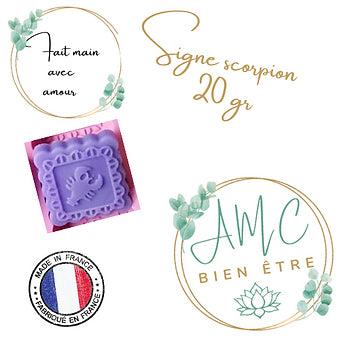Fondant parfumé 20 gr scorpion