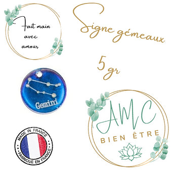 Fondant parfumé 5 gr gémeaux