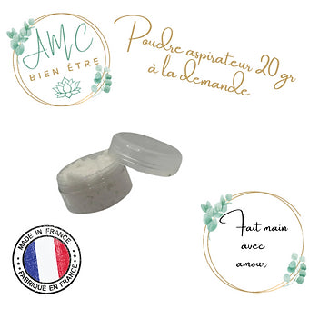 Poudre aspirateur 20 gr à la demande