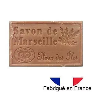 Savon de Marseille à l'huile d'olive  - parfum fleur des îles