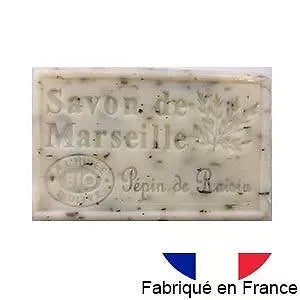 Savon de Marseille à l'huile d'olive  - parfum pépin de raisin