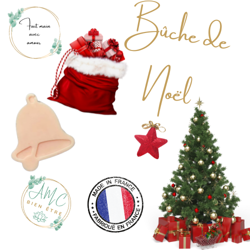 PRECOMMANDE Fondant parfumé bûche de Noël