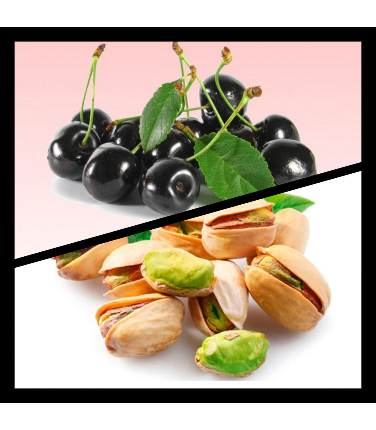 Fondant parfumé Cerise noire - Pistache