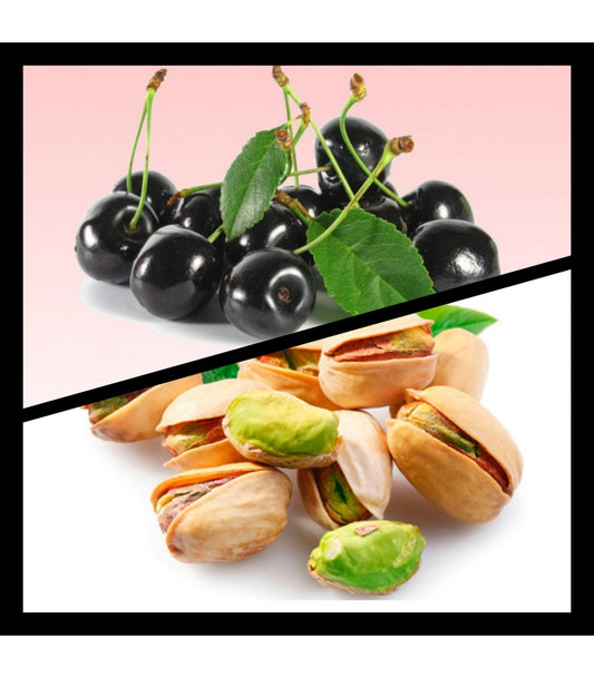 Fondant parfumé Cerise noire - Pistache