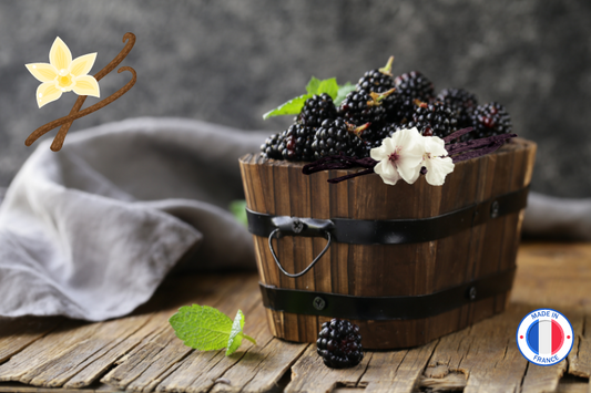 Fondant parfumé Framboise noire vanille