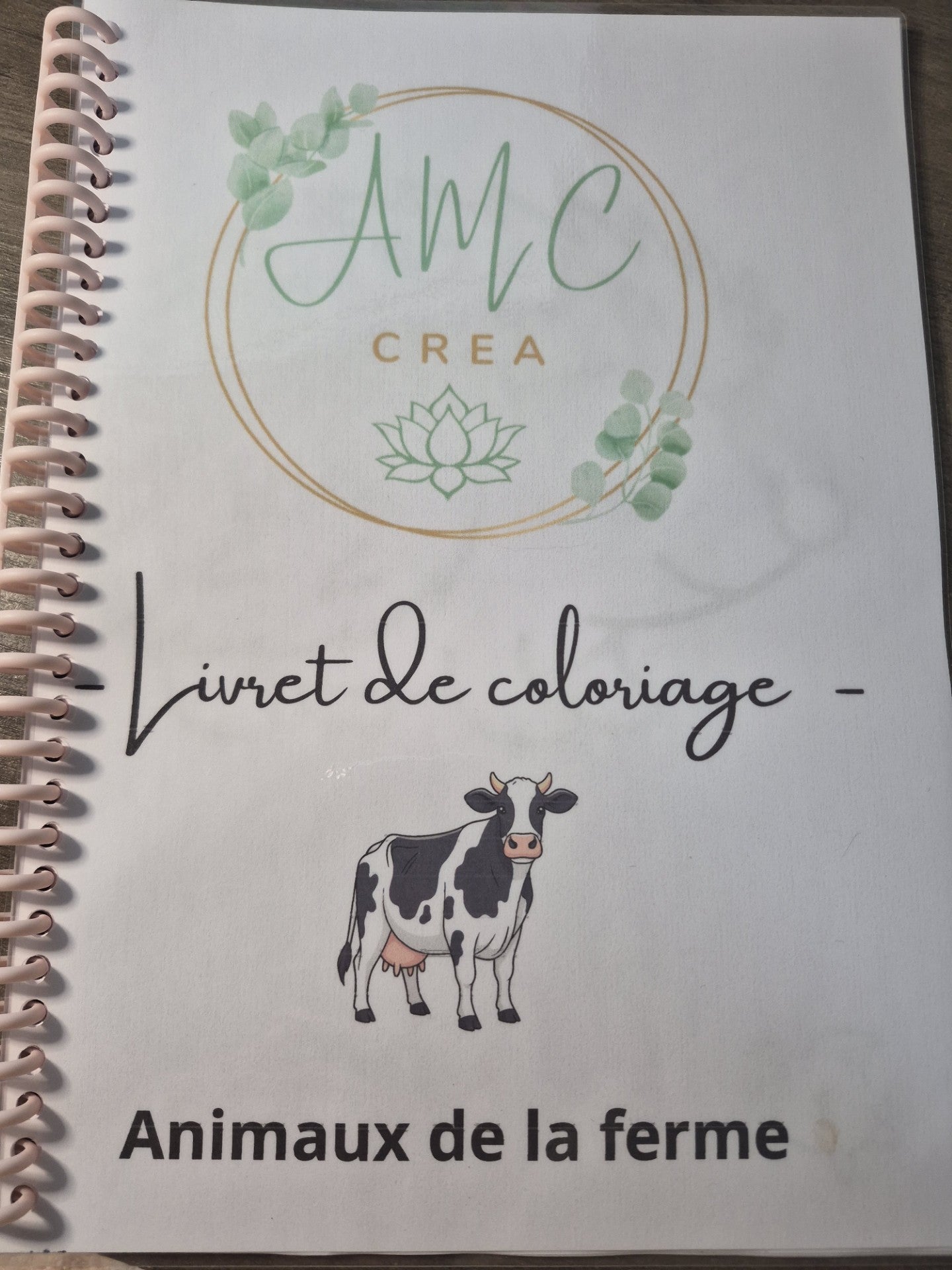 Livret de coloriage Animaux de la ferme