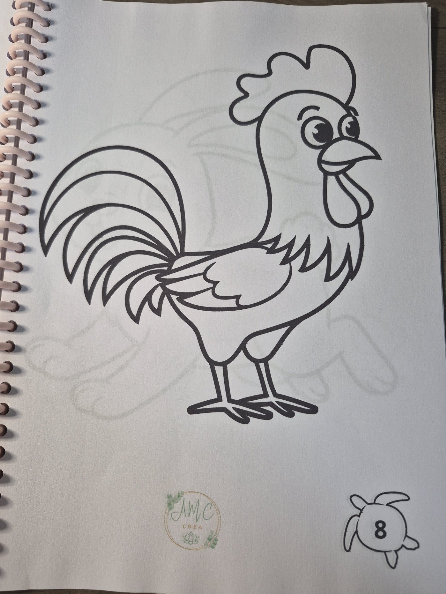 Livret de coloriage Animaux de la ferme