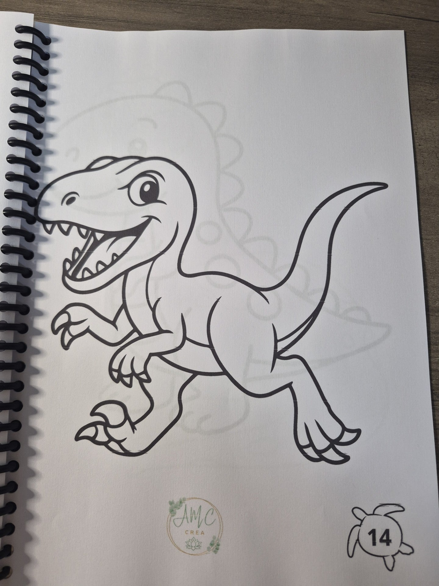 Livret de coloriage Les dinosaures