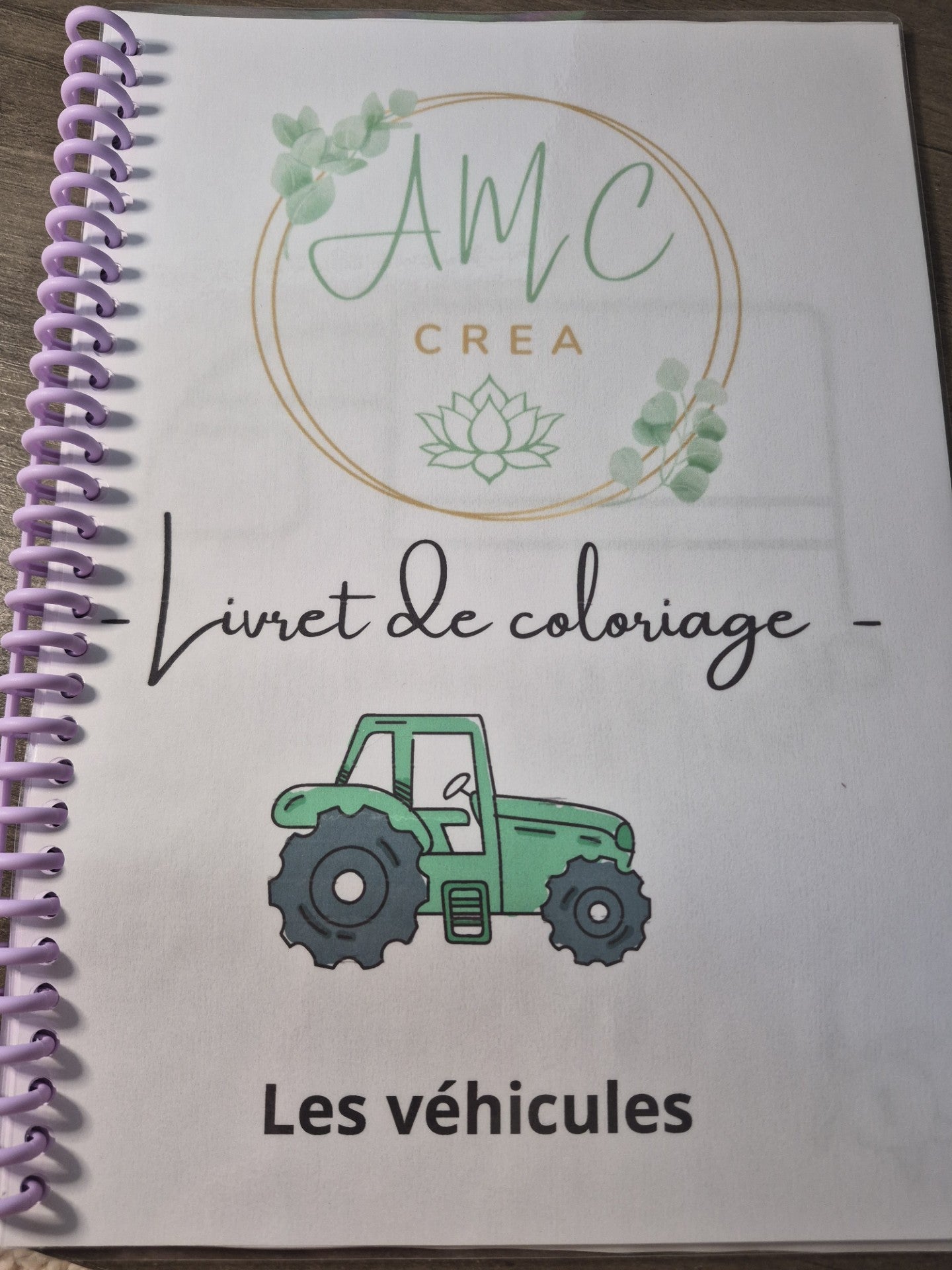 Livret de coloriage Les véhicules