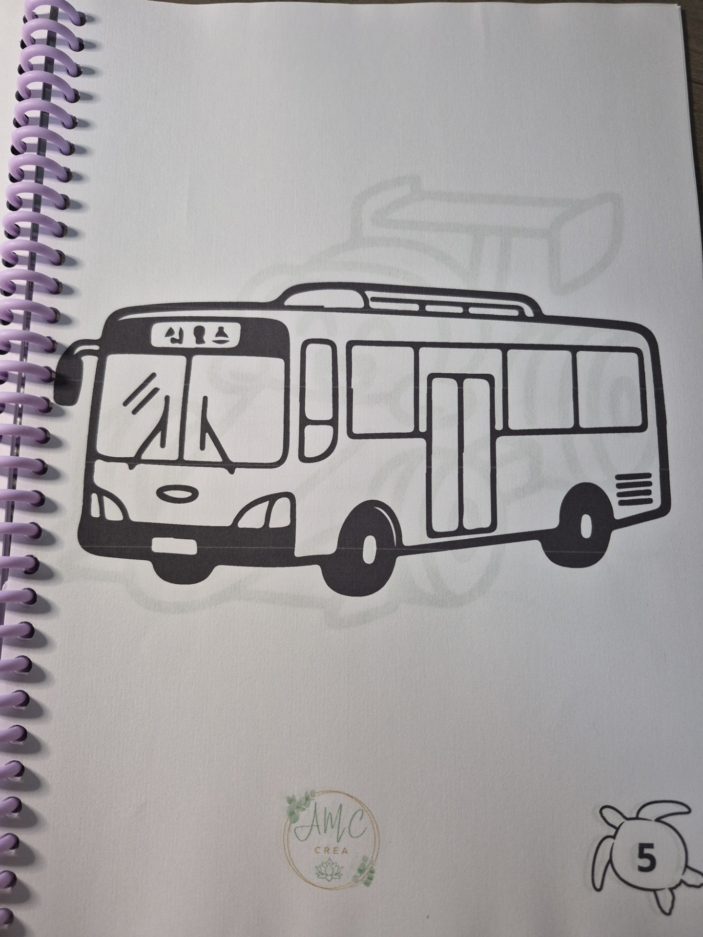 Livret de coloriage Les véhicules