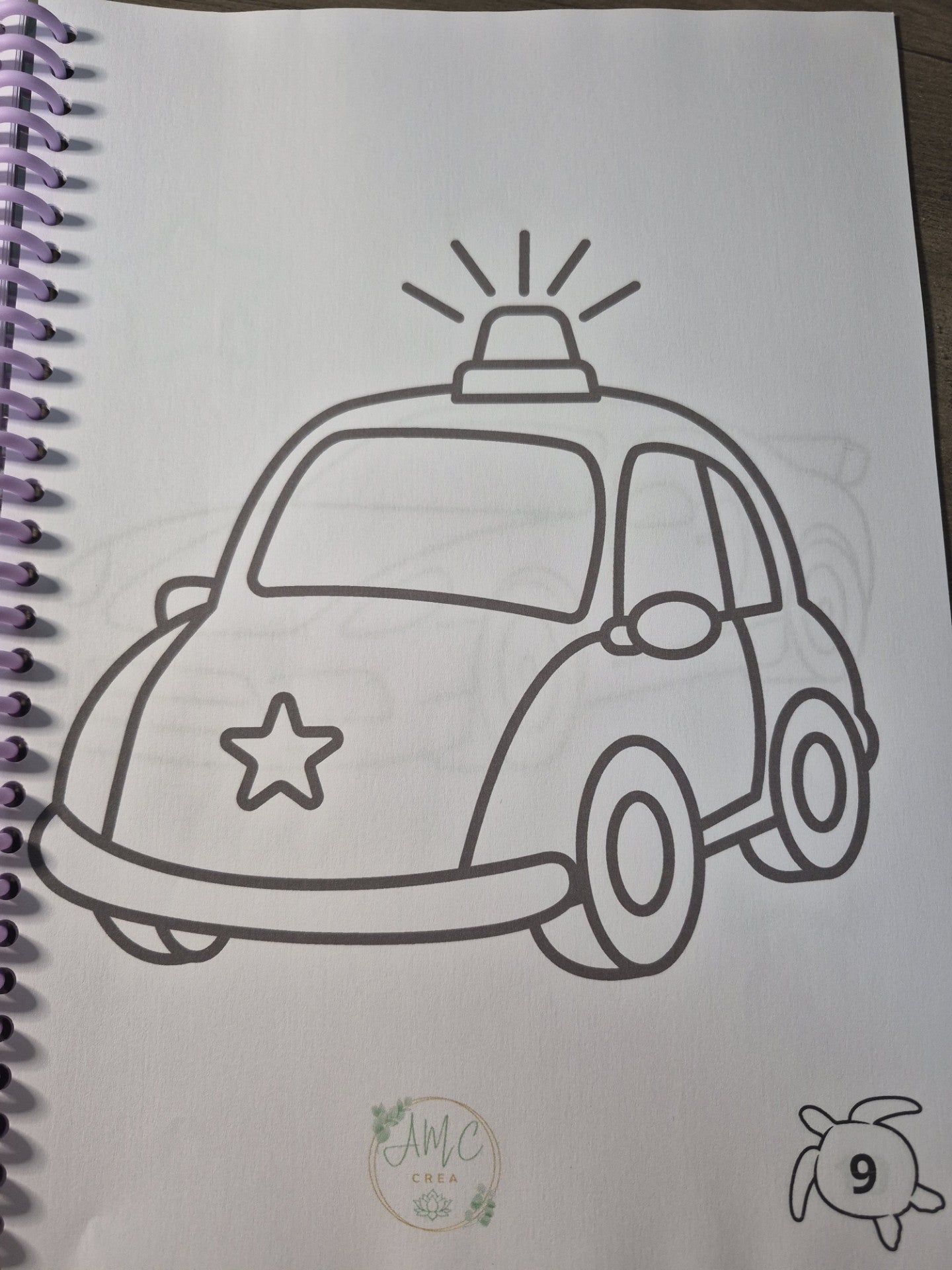 Livret de coloriage Les véhicules