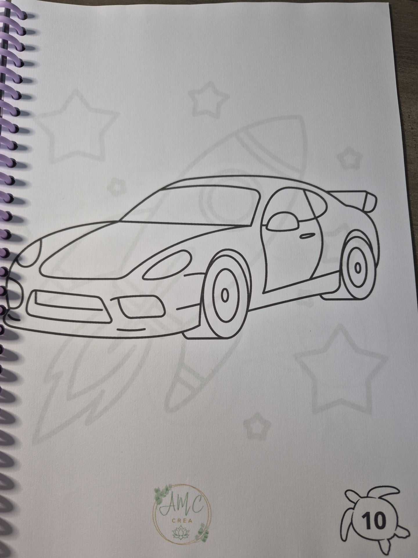 Livret de coloriage Les véhicules