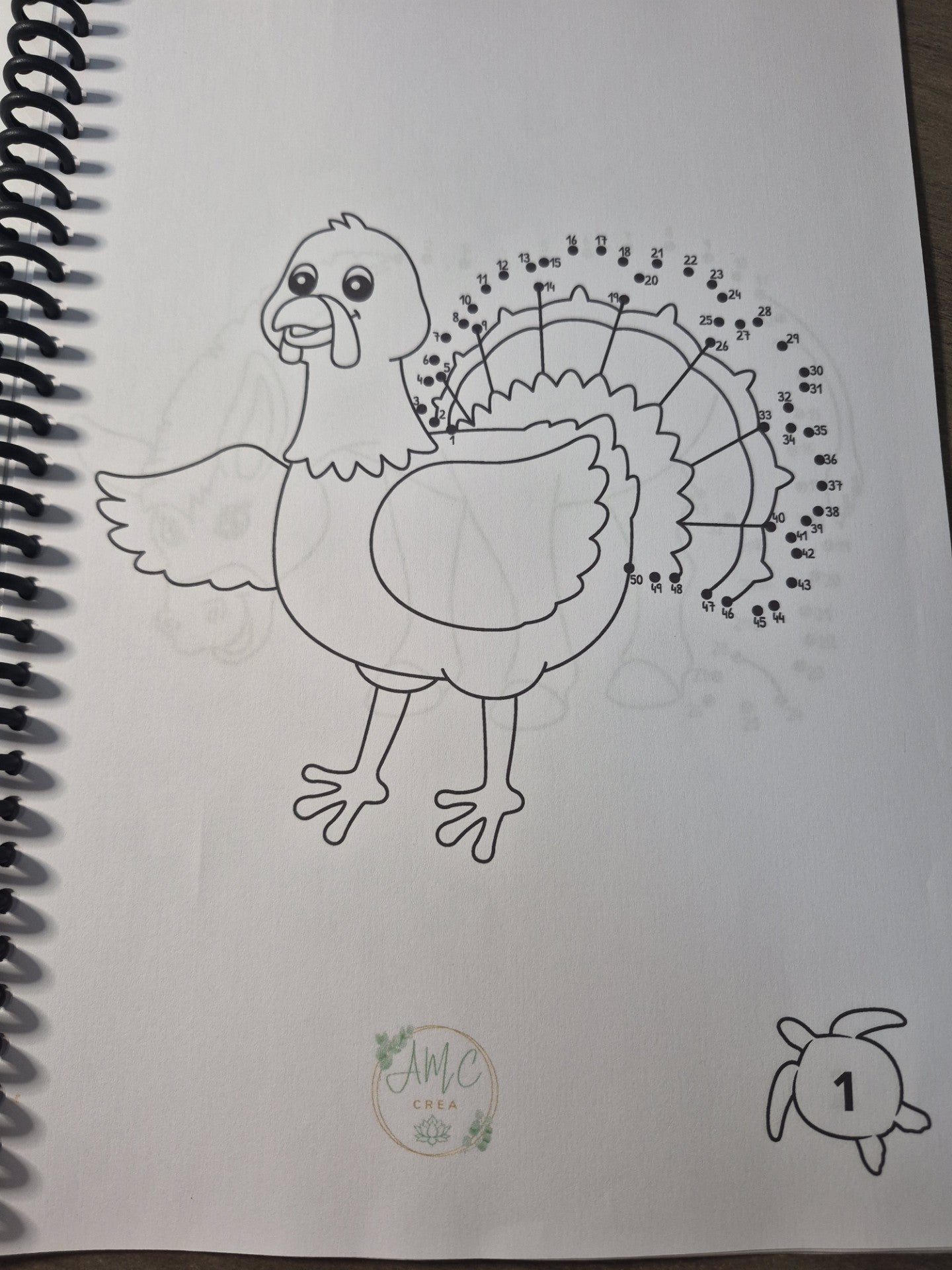 Livret de coloriage Les animaux à relier