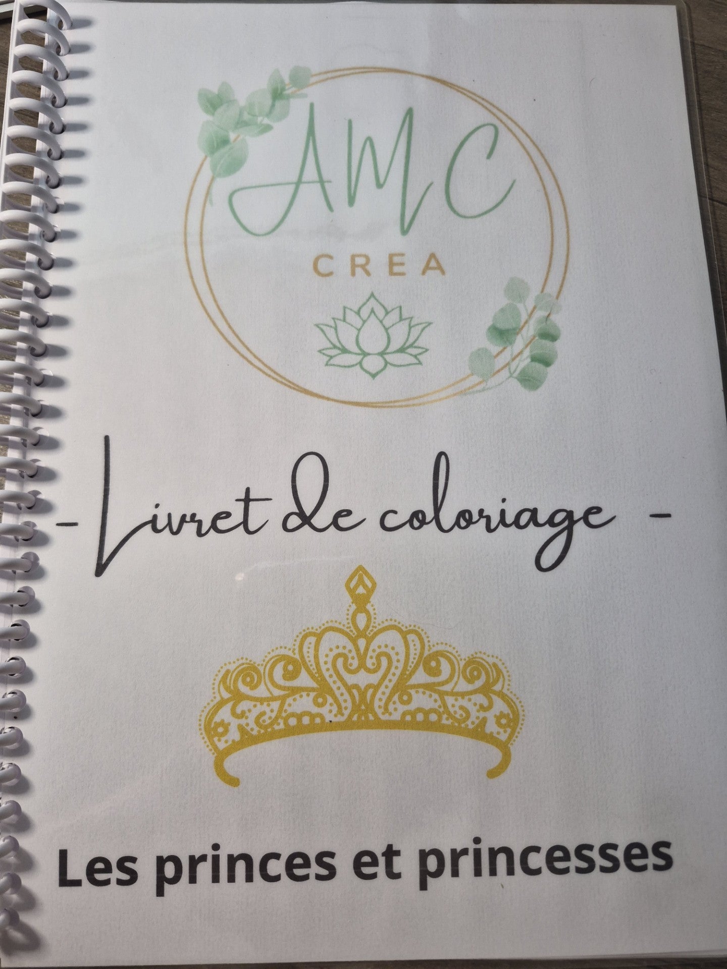 Livret de coloriage Les princes et princesses