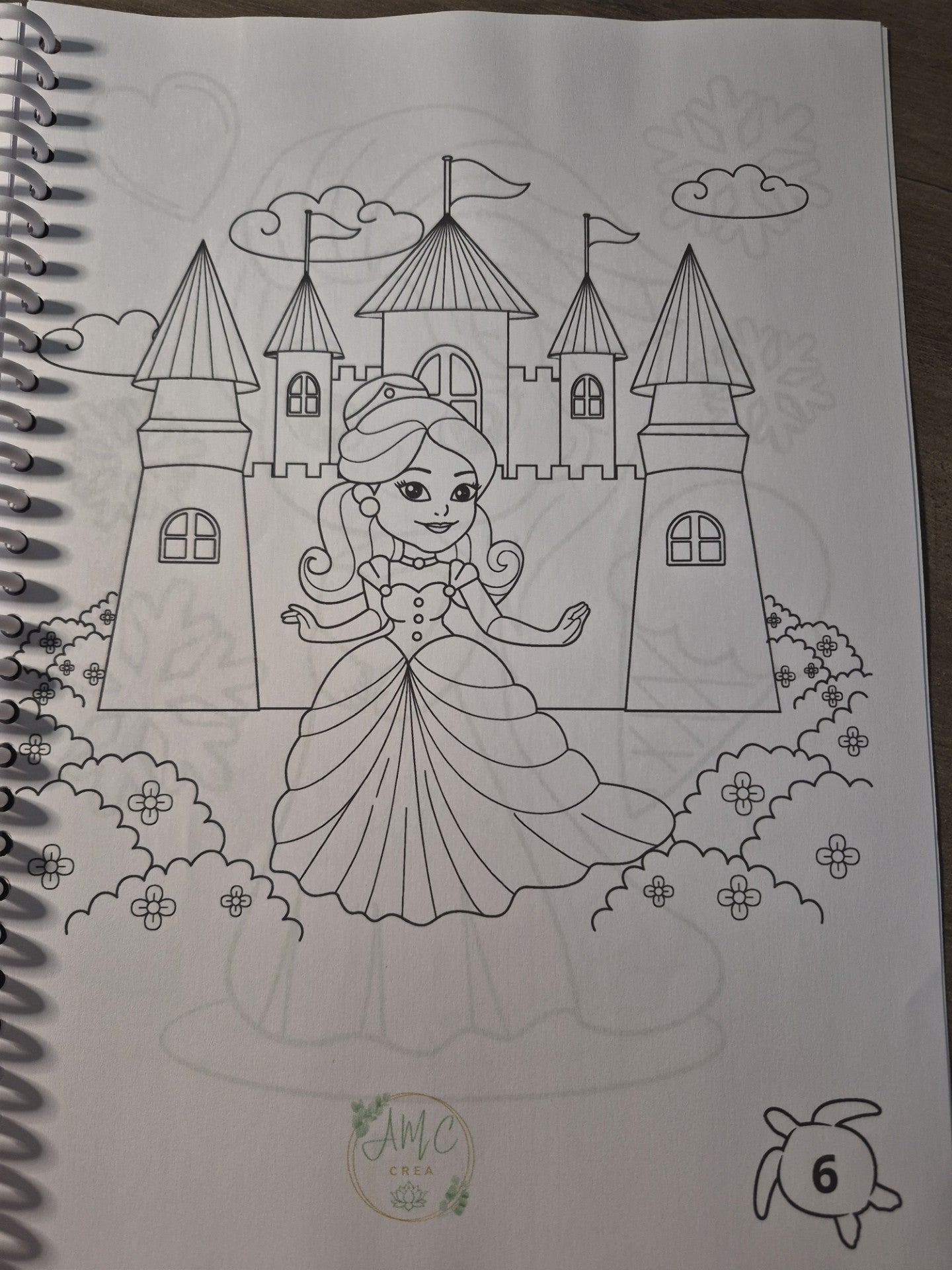 Livret de coloriage Les princes et princesses