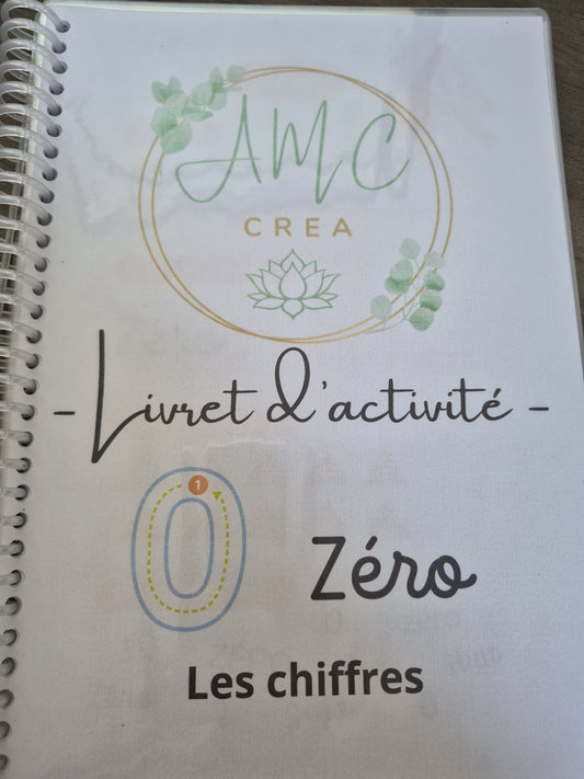 Livret d'activité j'écris les chiffres