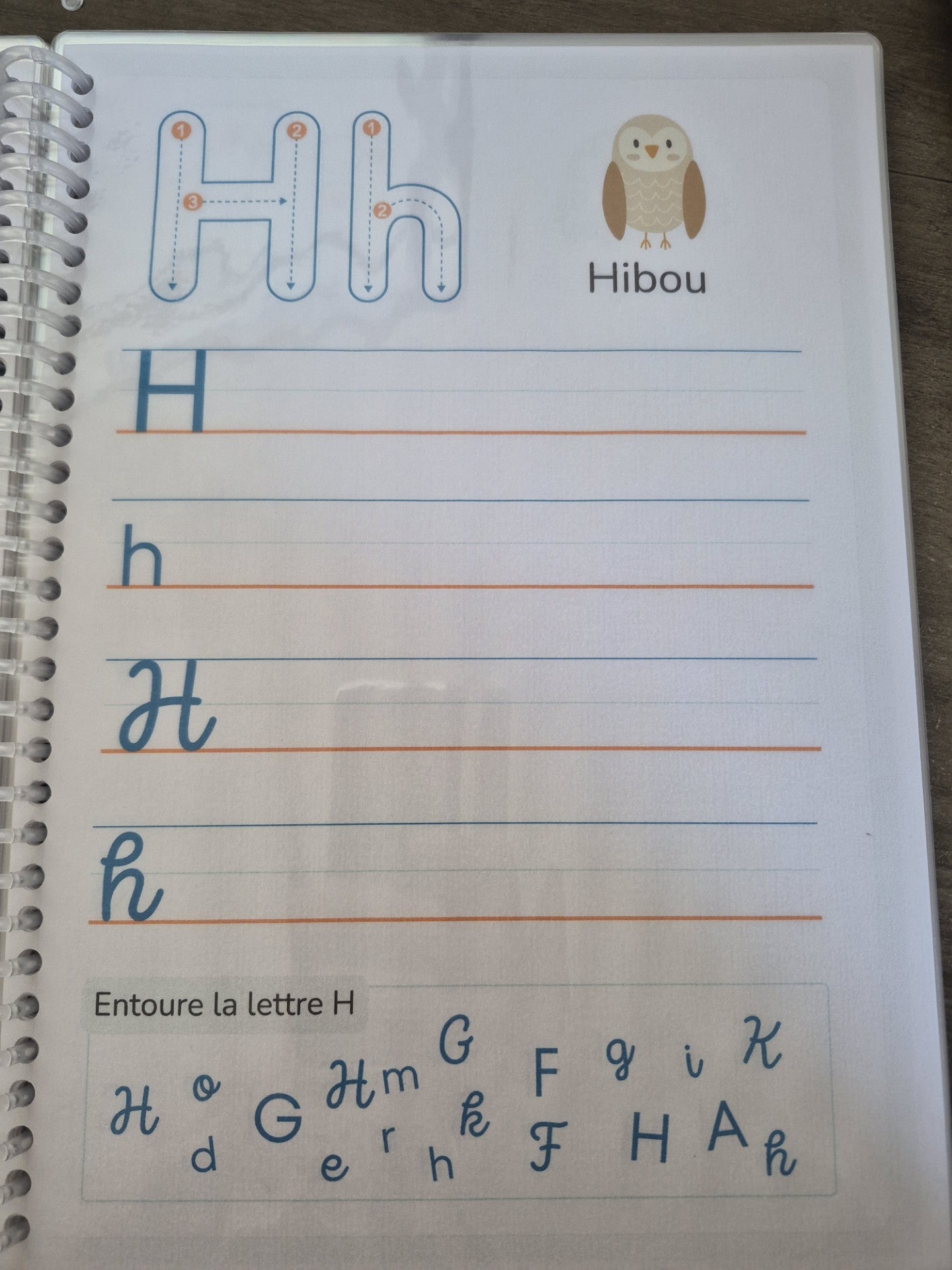 Livret d'activité J'apprends à écrire les lettres de l'alphabet