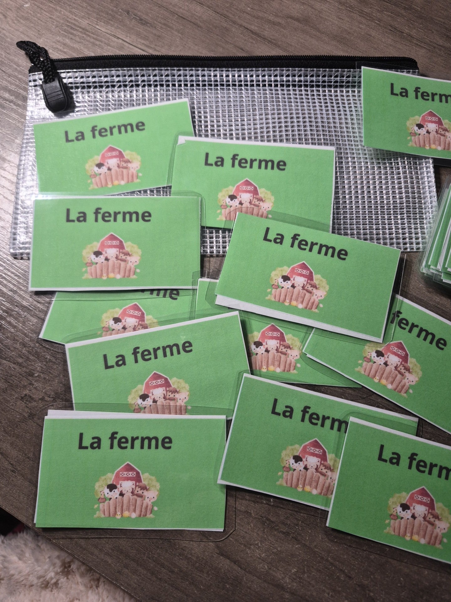 Jeux de memory La ferme