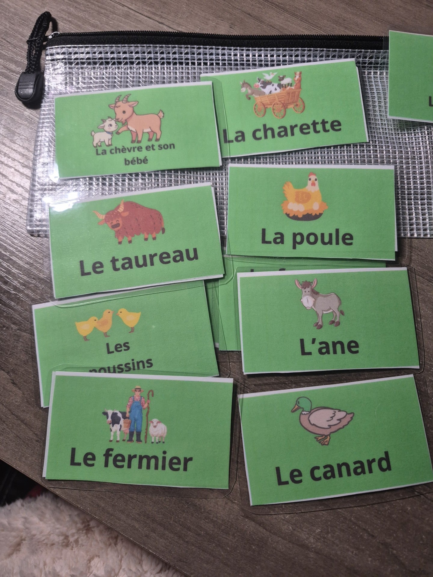 Jeux de memory La ferme