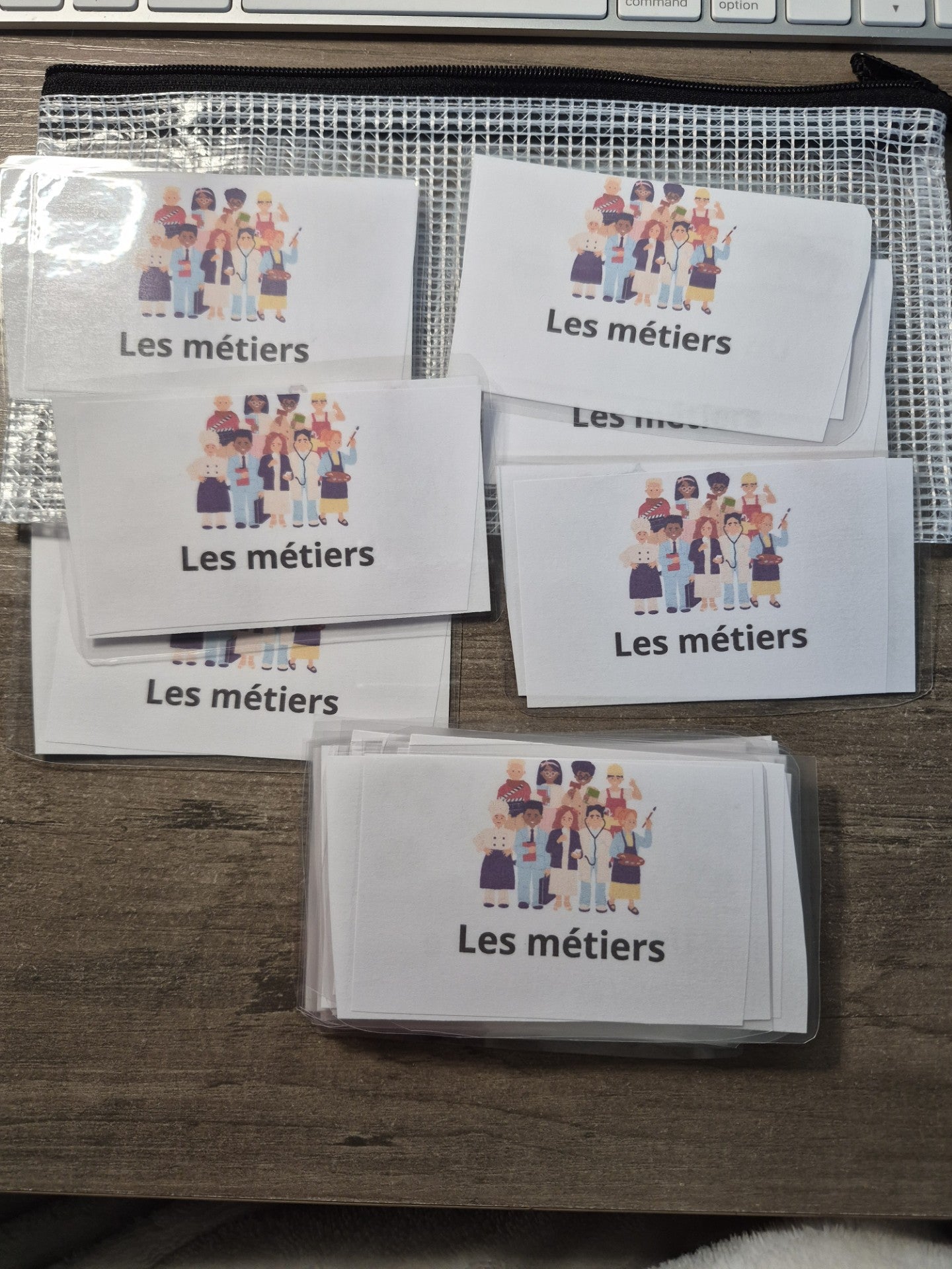 Jeux de memory Les métiers