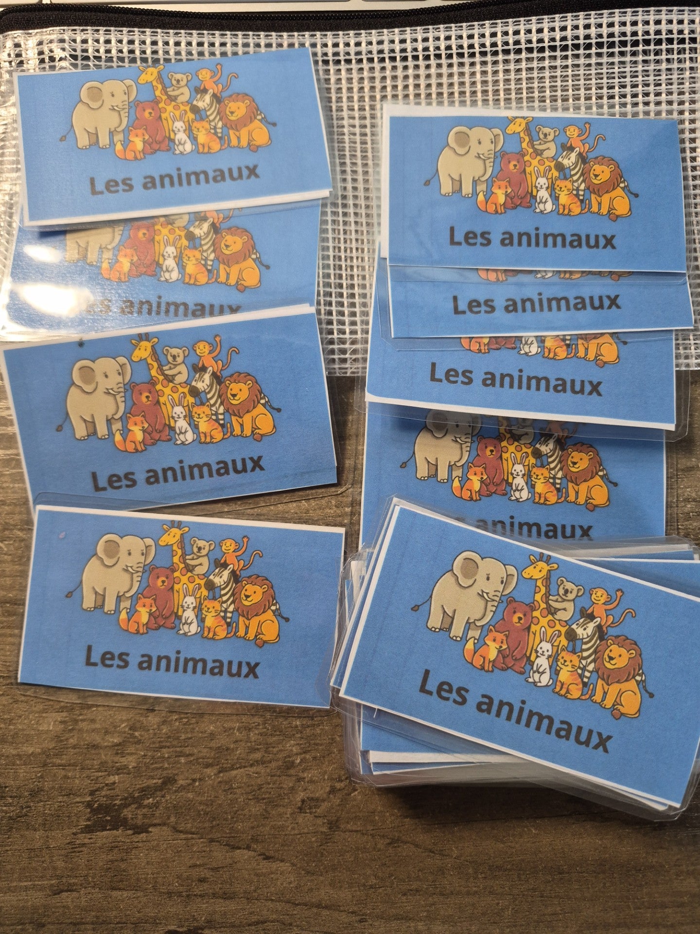 Jeux de memory Les animaux